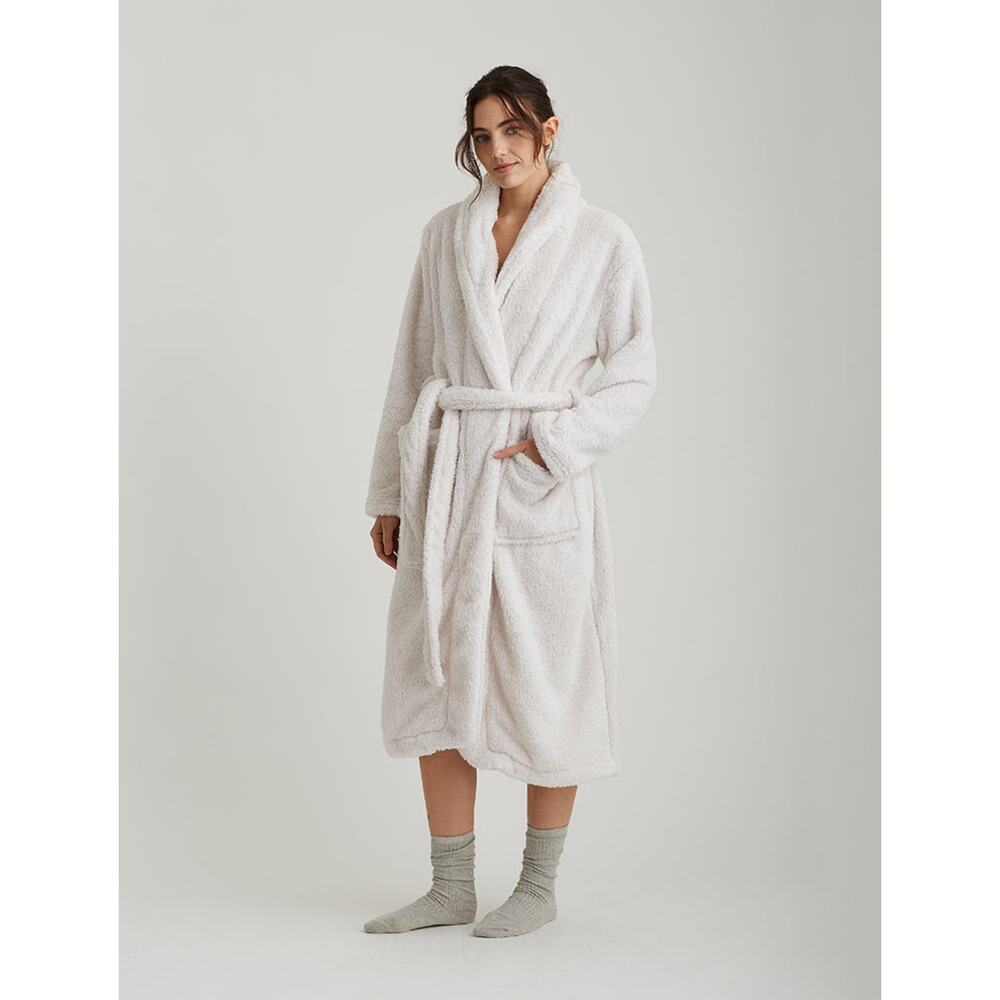 Summer & rose Cozy robe Plush Mid-Length robe